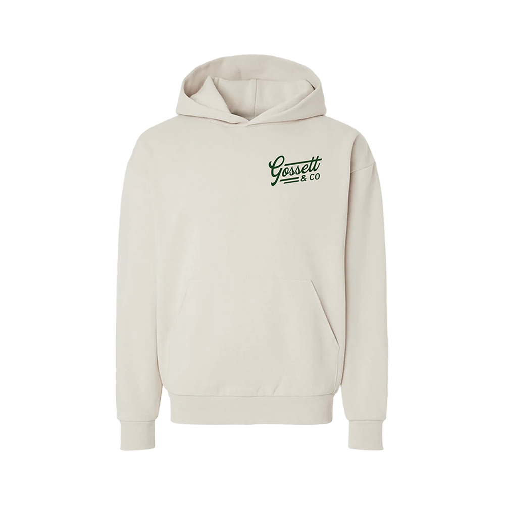 Gossett & Co Hoodie Front